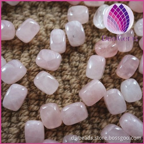 10x14mm free shape rose quartz loose beads